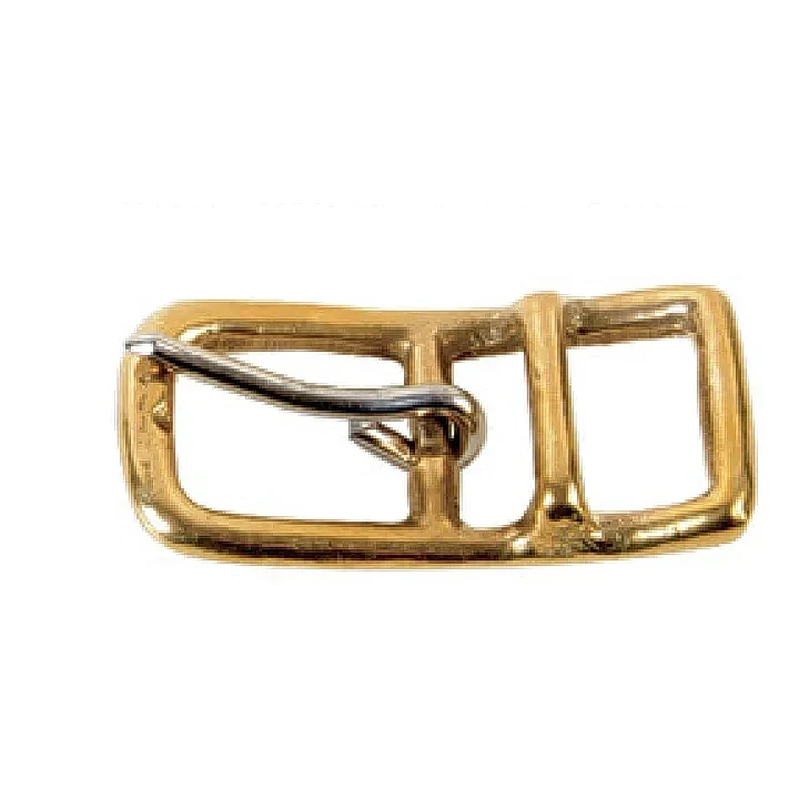 實心黃銅帶不銹鋼針扣的 Tilbury 帶扣