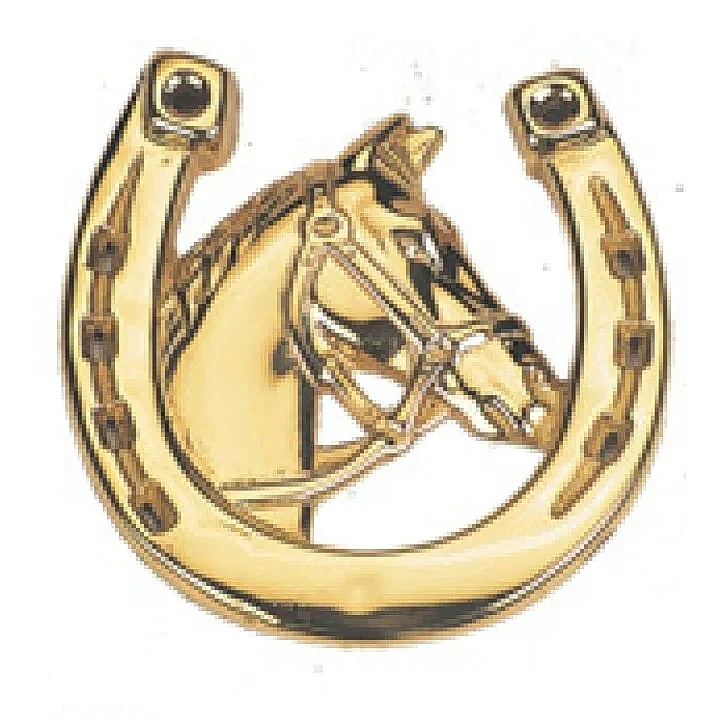 黃銅馬頭引擎蓋飾飾