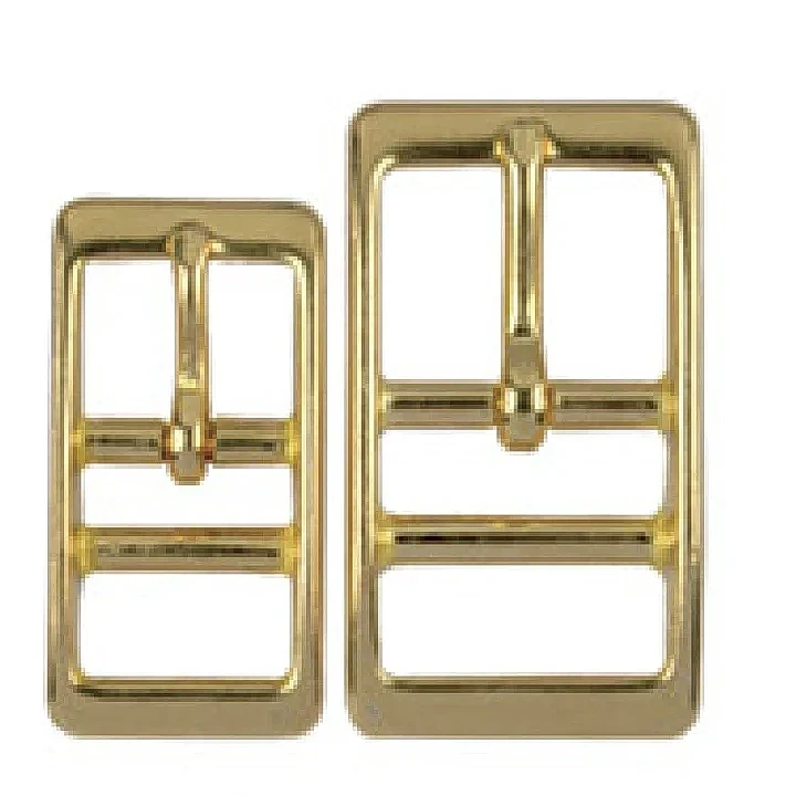 黃銅長型皮帶釦