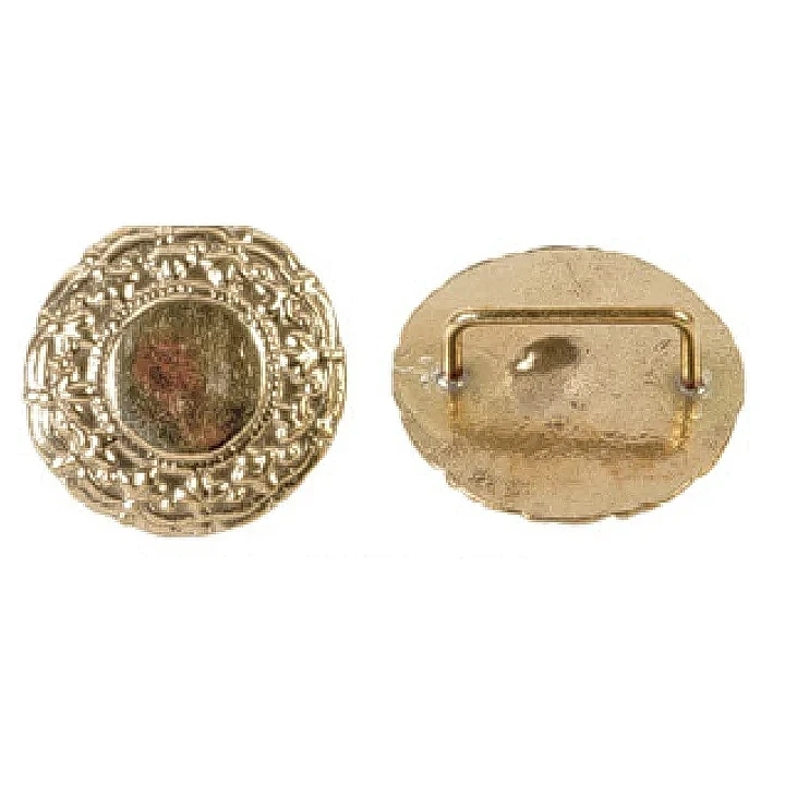 圓形裝飾扣（附環）33mm