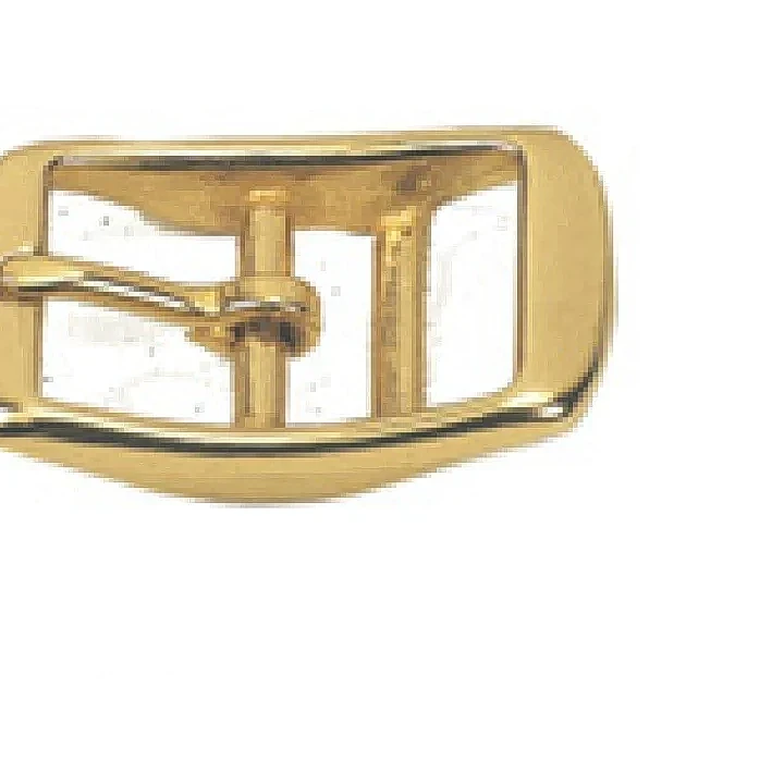 馬銜扣 實心黃銅