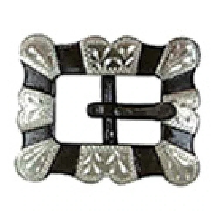 仿古馬車帶扣 雕刻橫桿