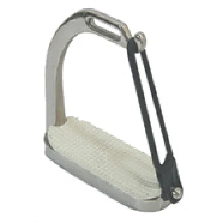 孔雀馬鐙，Fillis 款式，帶橡膠墊環和皮帶