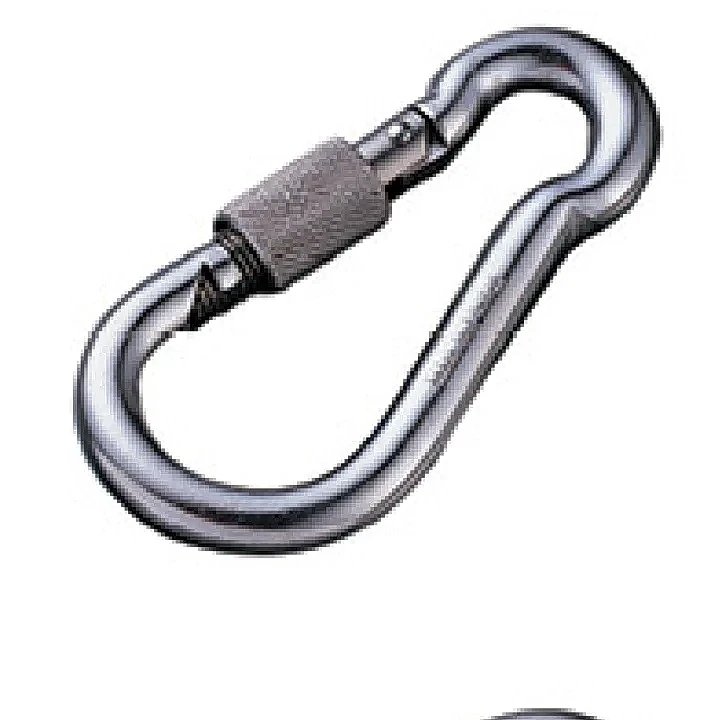 帶安全螺絲的彈簧鉤, AISI 316