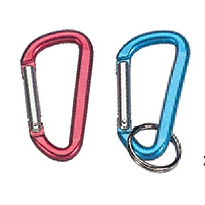 附鑰匙圈的鋁合金快掛鉤