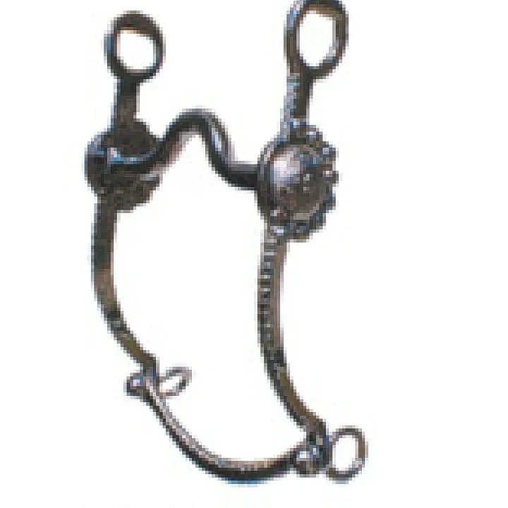 不鏽鋼中空口徑，黑色頰片，附飾板及唾液擋