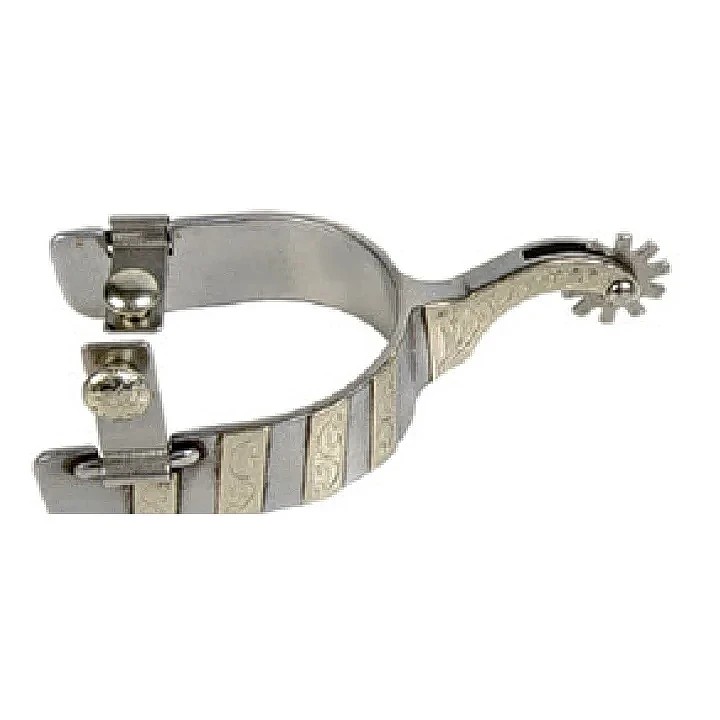 女士拋光鋼製馬刺