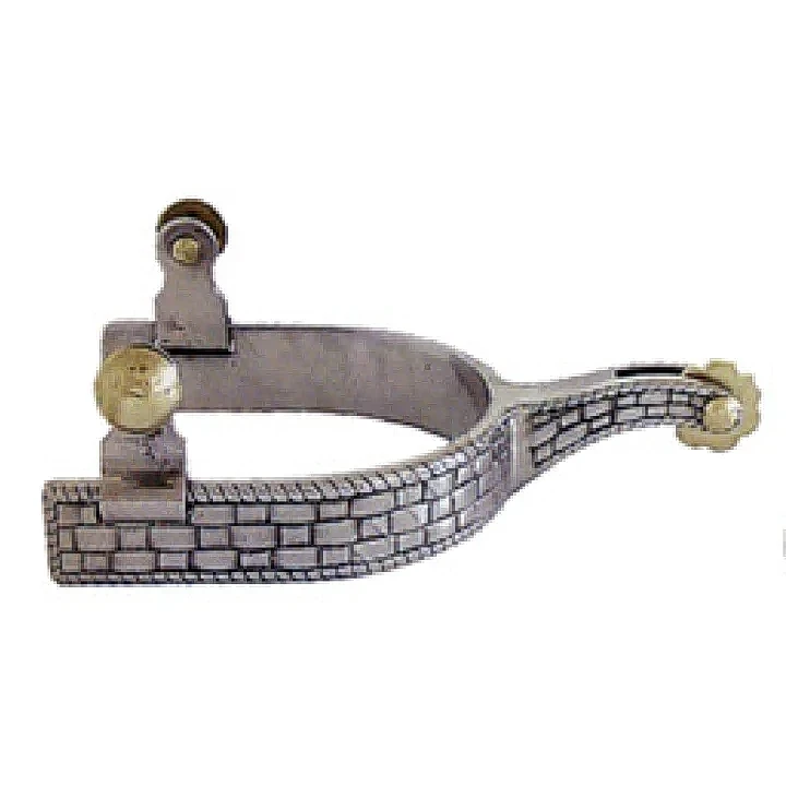 男士SS編織紋路套索馬刺，3/4" 帶