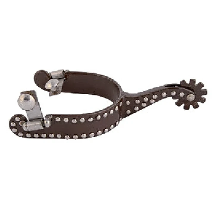 復古馬刺，帶不鏽鋼圓點橢圓杯