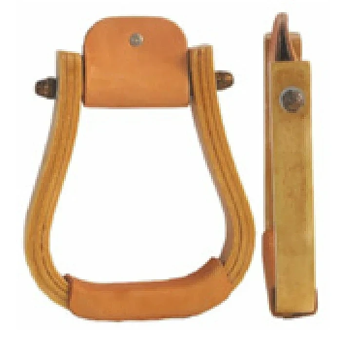 木質西部馬鐙
