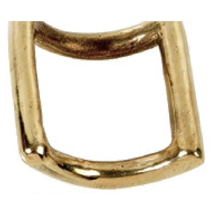 黃銅方環 手工拋光