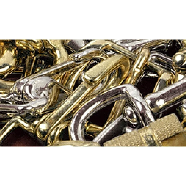 黃銅和鍍鉻鏈節