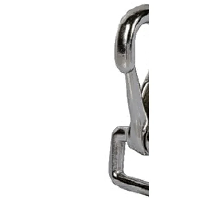 鍛造鐵舌簧鉤，固定綁帶眼座