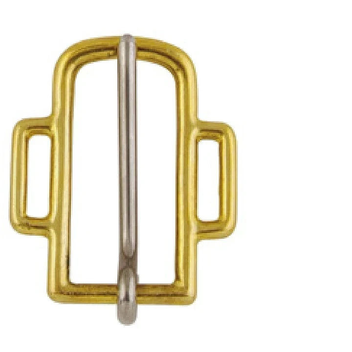 馬扣式安全帶扣，附不鏽鋼舌片