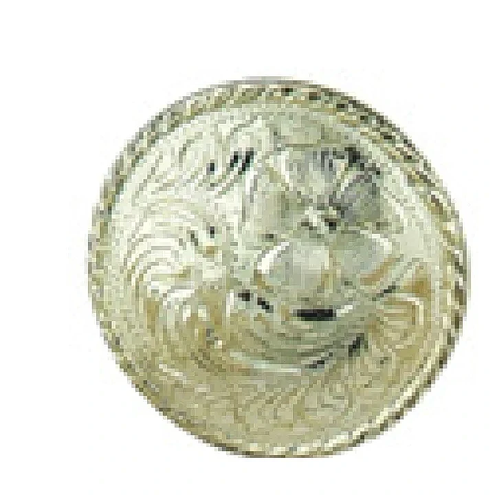 蝕刻圓形金屬裝飾扣