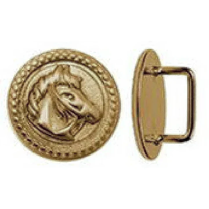 黃銅馬頭皮帶扣