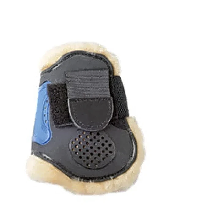 側筒靴，TPU 護筒，兩色可選，黃色絨毛內襯，魔鬼氈搭彈性綁帶，一雙