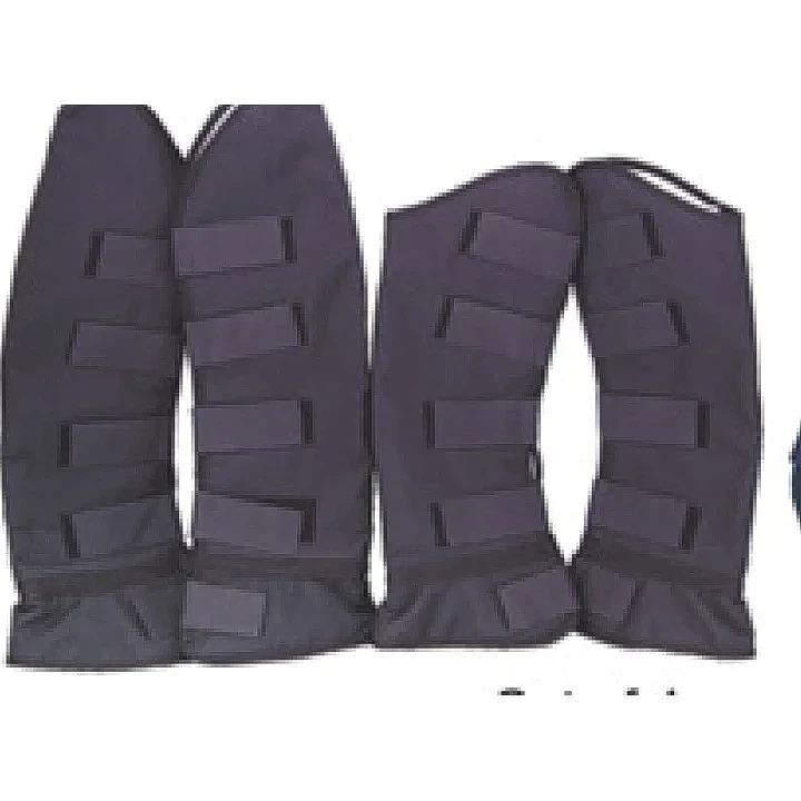 絨毛襯裡運輸靴 600 丹寧尼龍外層，前一雙 21" 高，後一雙 26" 高 美式