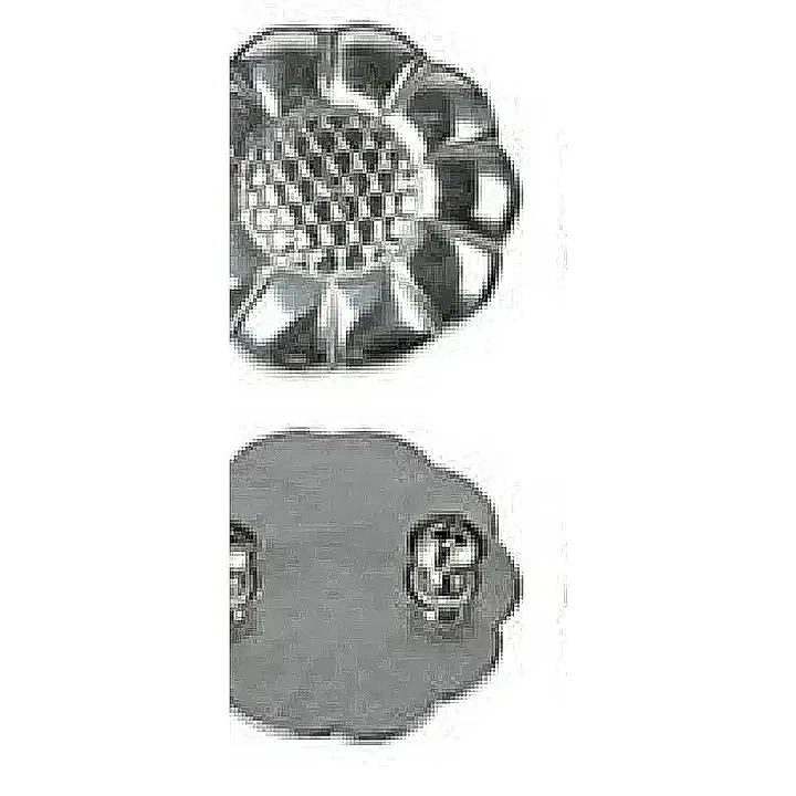 雛菊造型裝飾金屬旋鈕